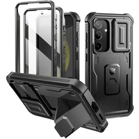 Armored case for Samsung Galaxy S24, Dexnor Full Body (Two Frames), black