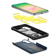 Spigen case for Samsung Galaxy A56 5G, Tough Armor Mag MagSafe, dark blue + 9H Tempered Glass