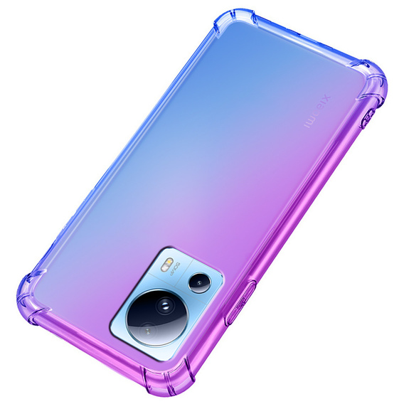 Case for Xiaomi 13 Lite, Gradient Dropproof, Purple / blue