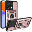 Case for Infinix Note 30 5G, CamShield Slide, pink rose gold