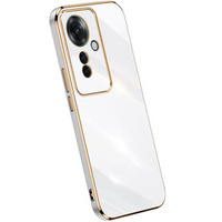 Case for Oppo Reno 11F 5G, Glamour CamShield, white