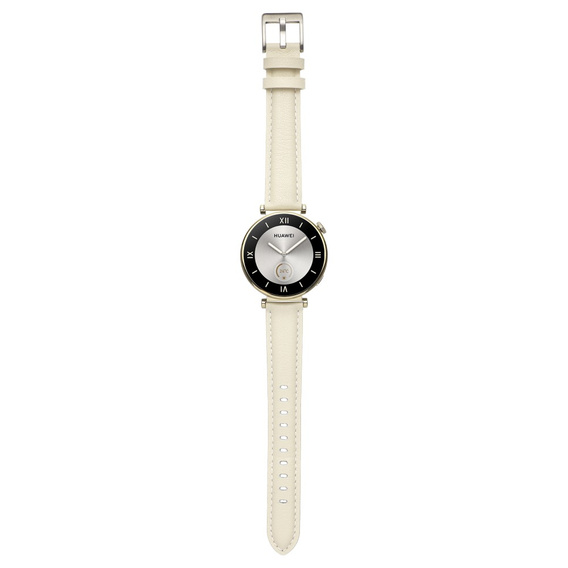 Natural leather strap for watches with 18mm attachment width