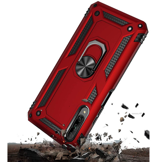 Armor Case for Huawei P Smart Pro, Nox Case Ring, red