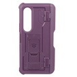 Armored case for Samsung Galaxy Z Fold 4 5G, Dexnor Full Body S-Pen Slot, purple