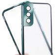 Case for Samsung Galaxy S21, Magnetic Dual Glass, green