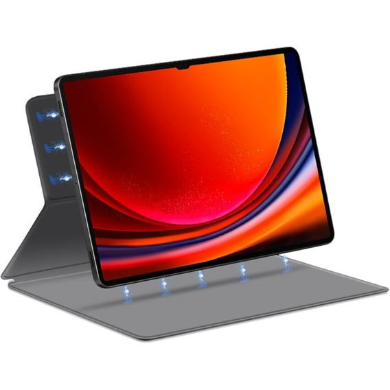 Case for Samsung Galaxy Tab S9 Ultra, Magnetic, grey