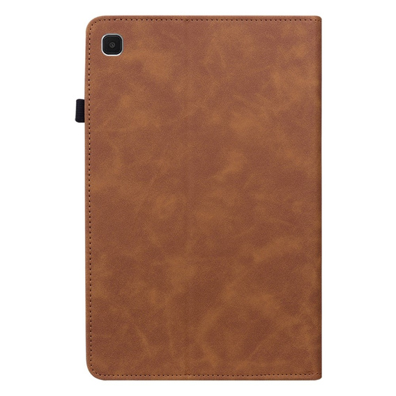 Case for Samsung Galaxy Tab A7 Lite, Wallet Pen Slot, brown