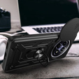 Case for Realme 12, CamShield Slide, black
