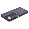 Case for Infinix Hot 30i, Frosted Ring, black