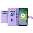 Flip case for Motorola Moto G84 5G, Wallet Zipper Pocket, purple