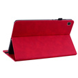 Case for Samsung Galaxy Tab A7 Lite, Wallet Pen Slot, red