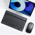 Mini Bluetooth wireless keyboard for tablet, black