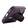 Armored Case for Samsung Galaxy Z Flip 4 5G, Dexnor Clip Holder, purple