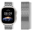 Steel Bracelet for Apple Watch 1/2/3/4/5/6/7/8/SE/ULTRA 42/44/45/49 MM - grey
