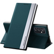 Flip case for Samsung Galaxy M23 5G / M13, Side Magnetic, green