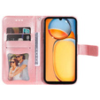 Flip case for Xiaomi Redmi 13C / Poco C65, Mandala Flower, pink