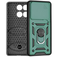 Case for Motorola Edge 60 / 60 Fusion, CamShield Slide, green