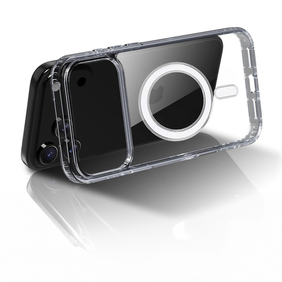 Magnetic case TPU + Acrylic for iPhone 17 Pro (compatible with MagSafe)