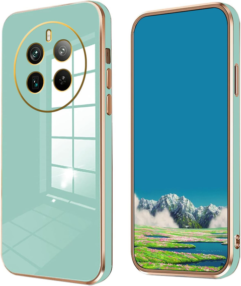 Case for Realme 12 Pro 5G / 12 Pro+ 5G, Glamour CamShield, mint