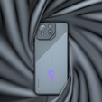 Case for ASUS ROG Phone 8 Pro, Fusion Hybrid, with camera protection, matt / black
