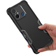 Armored case for Xiaomi Redmi 12C, Dual-Layer, black