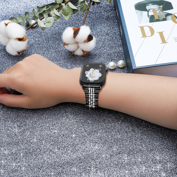 Milanese bracelet for Apple Watch 1/2/3/4/5/6/7/8/SE (38/40/41 MM) - Black