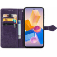 Flip case for Infinix Hot 40i, Mandala, purple