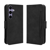 Flip case for Samsung Galaxy S25 FE, Card Slot, black