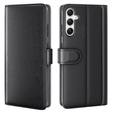 Flip case for Samsung Galaxy A35 5G, Split Leather, black