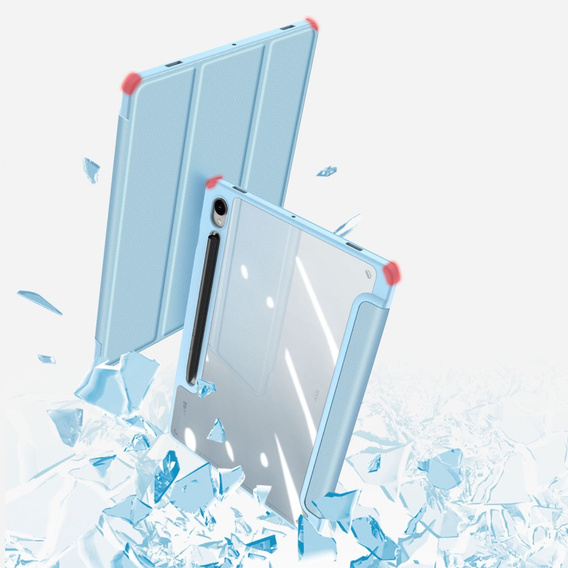 Case for Samsung Galaxy Tab S10 Lite / S10 FE / S9 FE, Dux Ducis TOBY, blue