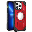 Case for iPhone 14 Pro Max, Heavy Duty, for MagSafe, red