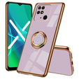 Case for Xiaomi Redmi 10C, Electro Ring, purple