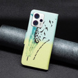 Flip case for Motorola Moto G53 5G / G23 / G13, Wallet, feather, blue