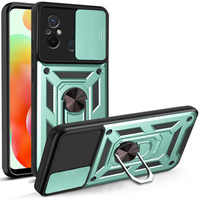 Case for Xiaomi Redmi 12C, CamShield Slide, green
