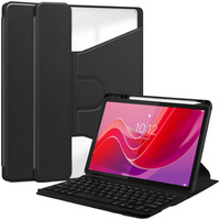 Keyboard case for Lenovo Tab M11, Rotary 360° Leather, black