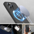 Case for iPhone 16 Pro, ColorMag, for MagSafe, grey