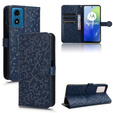 Flip case for Motorola Moto G24 / G24 Power / G04, Wallet Rhombus, blue