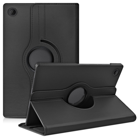 Case for Lenovo Tab M10 Plus 10.6 Gen 3 TB-125F TB-128F TB330FU 10.95", Rotating 360, black