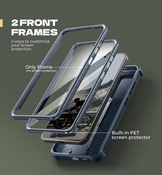 Dexnor Full Body (Two Frames) armoured case for Samsung Galaxy S25 FE