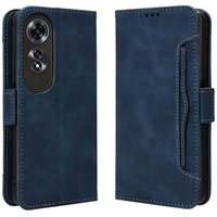 Flip case for Oppo A60, Card Slot, dark blue