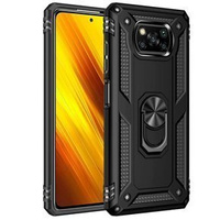 Armor Case for Xiaomi Poco X3 NFC, Nox Case Ring, black