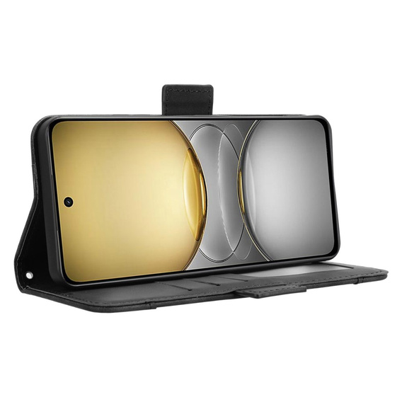 Flip case for Realme 14X / Realme C75, Card Slot, black