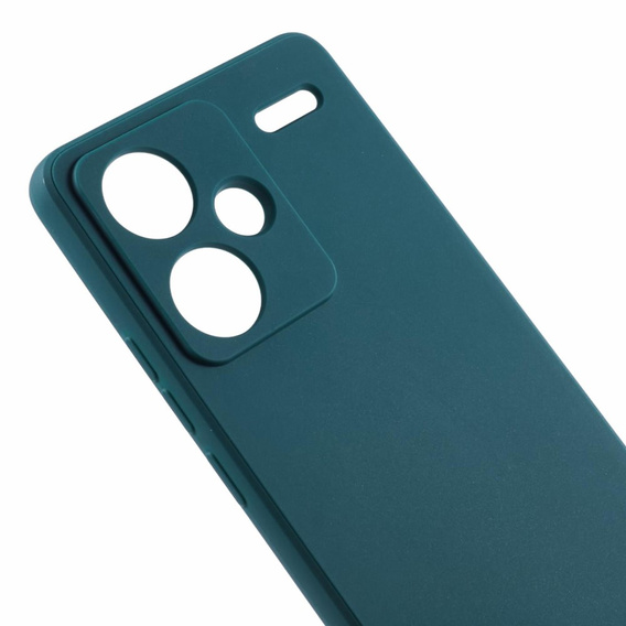 Case for Xiaomi Redmi Note 13 Pro+, Silicone Lite, dark green