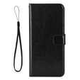 Flip case for Realme 14 5G / Realme 14T 5G, Crazy Horse Wallet, black