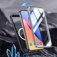 Case for Samsung Galaxy A55 5G, Shockproof, with glass, for MagSafe, black