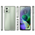 Case for Motorola Moto G54 5G, Fusion Hybrid, transparent