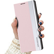 Flip case for Xiaomi 12T / 12T Pro, Side Magnetic, pink