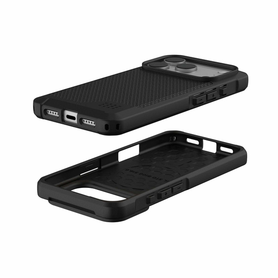Urban Armor Gear case for iPhone 17 Pro Max, Metropolis LT MagSafe Kevlar, Kevlar Black