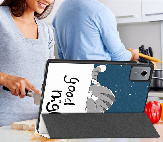 Case for Lenovo Idea Tab 11" 2025 TB336FU TB336ZU, with stand function, Smartcase, Sleeping Cat