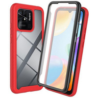 Case for Xiaomi Redmi 10C, Shockproof, with film, blue